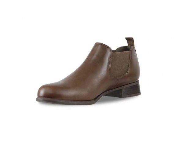 Munro Boots | WOMEN'S BEDFORD-Mushroom Calf - Click Image to Close