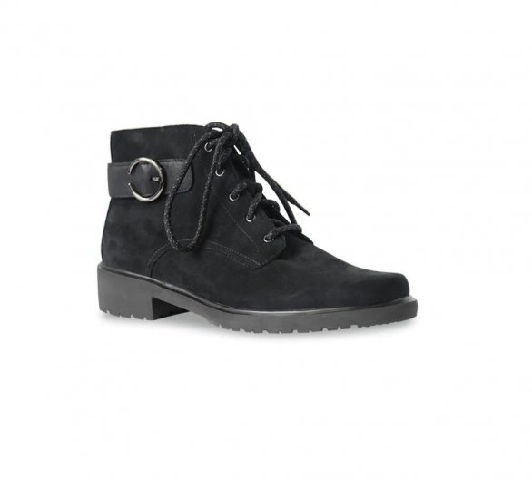 Munro Boots | WOMEN'S BRADLEY II-Black Nubuck - Click Image to Close