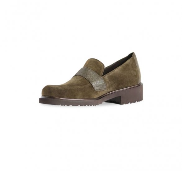 Munro Shoes | WOMEN'S GEENA-Herb Suede - Click Image to Close