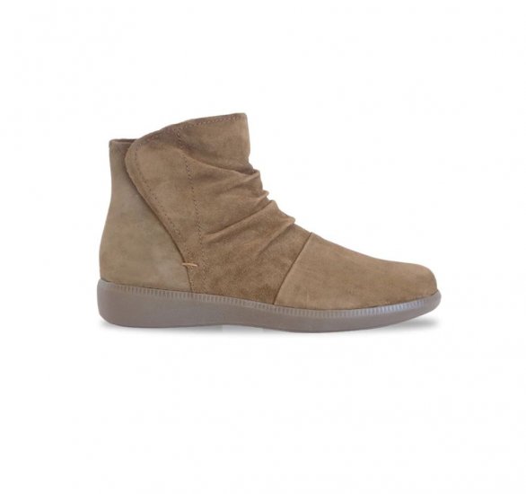 Munro Boots | WOMEN'S SCOUT-Toasted Sesame Suede - Click Image to Close