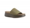 Munro Sandals | WOMEN'S NALIA-Olive Green Stretch Fabric