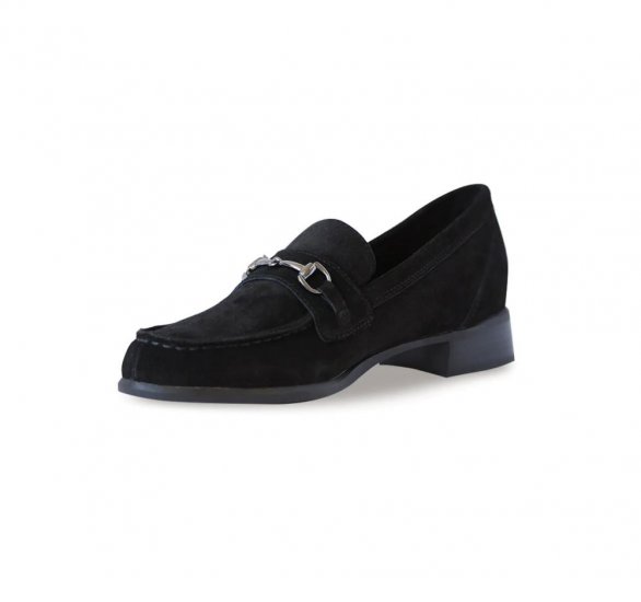 Munro Shoes | WOMEN'S GRYFFIN-Black Suede - Click Image to Close