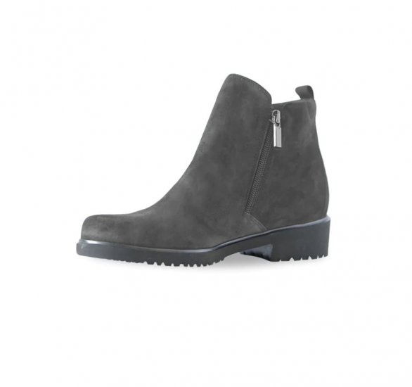 Munro Boots | WOMEN'S ROURKE-Charcoal Suede - Click Image to Close