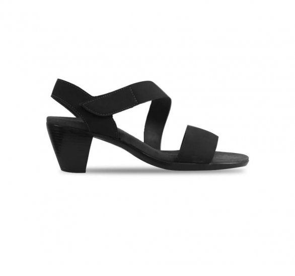 Munro Sandals | WOMEN'S LUCIA-Black Nubuck - Click Image to Close