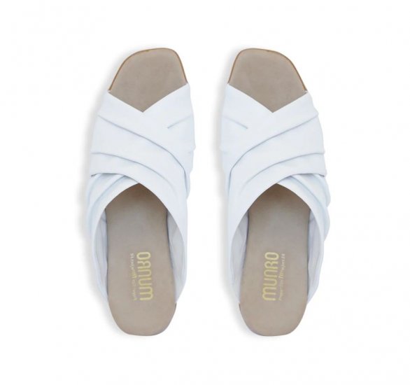 Munro Sandals | WOMEN'S LEE-White Lamb - Click Image to Close