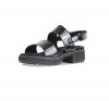 Munro Sandals | WOMEN'S TEAGAN-Black Crinkle Patent