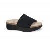 Munro Sandals | WOMEN'S NALIA-Black Stretch Fabric