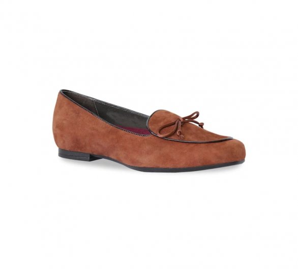 Munro Shoes | WOMEN'S ROSSA-Ginger Bread Suede - Click Image to Close