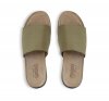 Munro Sandals | WOMEN'S NALIA-Olive Green Stretch Fabric