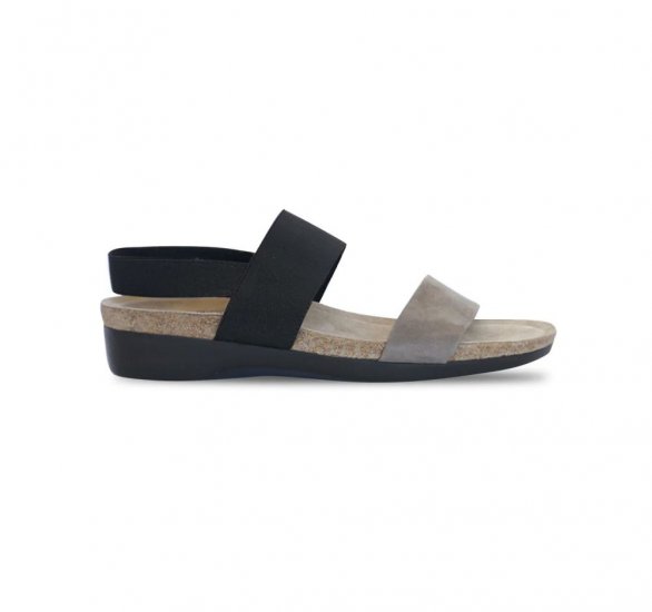 Munro Sandals | WOMEN'S PISCES-Slate Gray - Click Image to Close