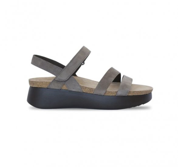 Munro Sandals | WOMEN'S JUNIPER-Slate Nubuck - Click Image to Close