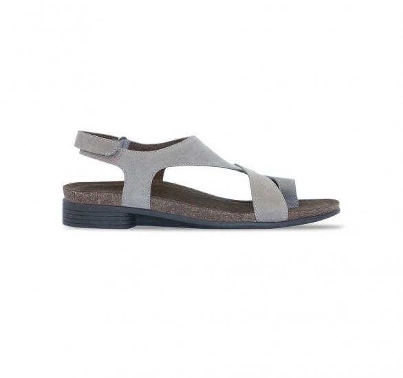 Munro Sandals | WOMEN'S MEGHAN-Slate Grey Nubuck - Click Image to Close