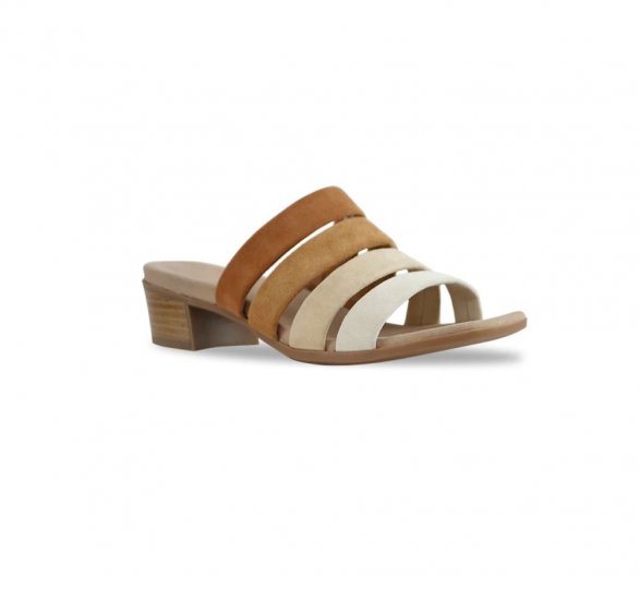 Munro Sandals | WOMEN'S ADRIANNE-Sand Kid Suede - Click Image to Close