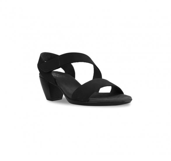 Munro Sandals | WOMEN'S LUCIA-Black Nubuck - Click Image to Close