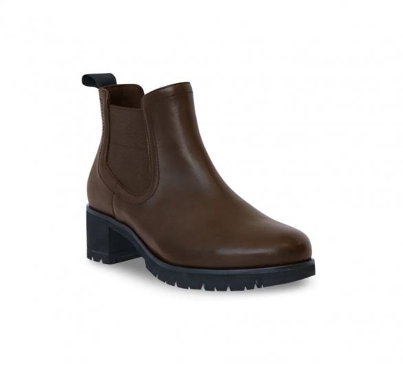 Munro Boots | WOMEN'S DARCY-Chocolate Tumbled Leather - Click Image to Close