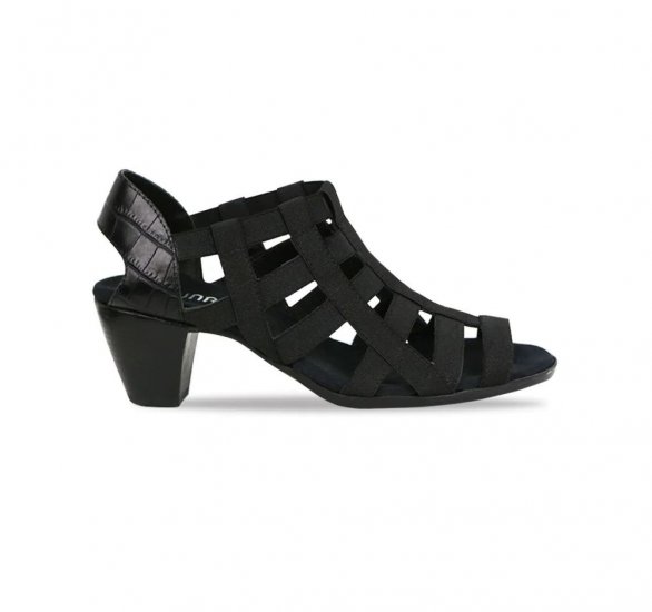 Munro Sandals | WOMEN'S CHANNING-Black Gore - Click Image to Close