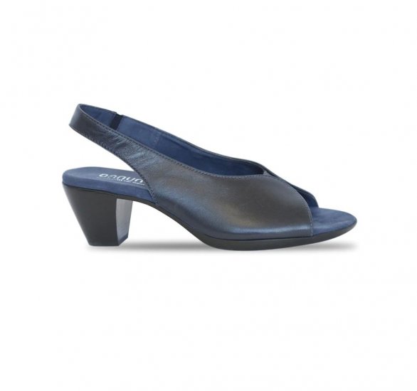 Munro Sandals | WOMEN'S ROCHELLE-Midnight Navy Leather - Click Image to Close