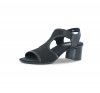 Munro Sandals | WOMEN'S WALLIS-Black Fabric Combo