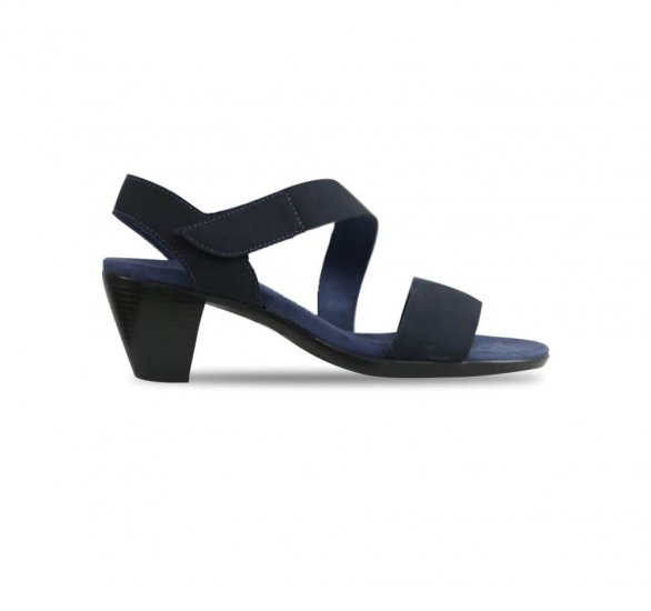 Munro Sandals | WOMEN'S LUCIA-Navy Nubuck - Click Image to Close