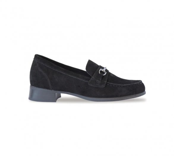 Munro Shoes | WOMEN'S GRYFFIN-Black Suede - Click Image to Close