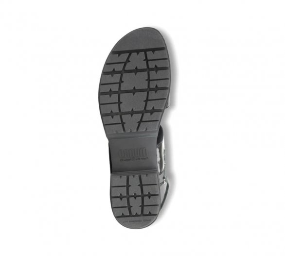 Munro Sandals | WOMEN'S TEAGAN-Black Crinkle Patent - Click Image to Close