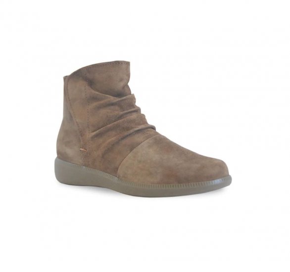 Munro Boots | WOMEN'S SCOUT-Toasted Sesame Suede - Click Image to Close