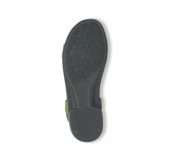 Munro Sandals | WOMEN'S MEGHAN-Green Nubuck - Click Image to Close