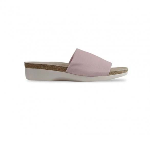 Munro Sandals | WOMEN'S CASITA-Dusty Pink Fabric - Click Image to Close