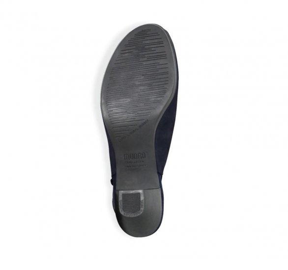 Munro Sandals | WOMEN'S ABBY-Navy Nubuck - Click Image to Close