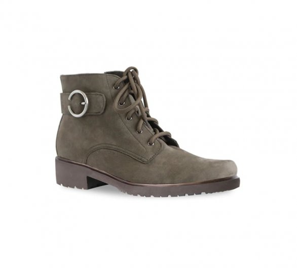 Munro Boots | WOMEN'S BRADLEY II-Moss Green Nubuck - Click Image to Close