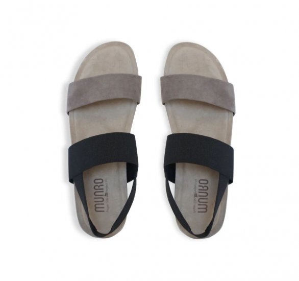 Munro Sandals | WOMEN'S PISCES-Slate Gray - Click Image to Close