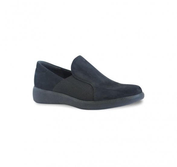 Munro Shoes | WOMEN'S CLAY-Black Nubuck - Click Image to Close