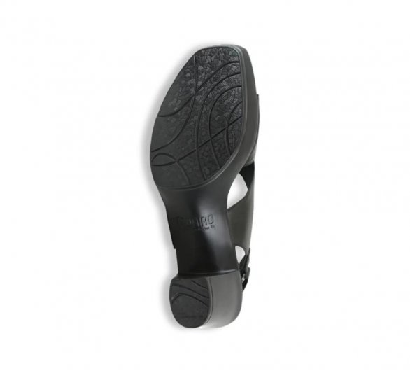 Munro Sandals | WOMEN'S JULIAN-Black Leather - Click Image to Close