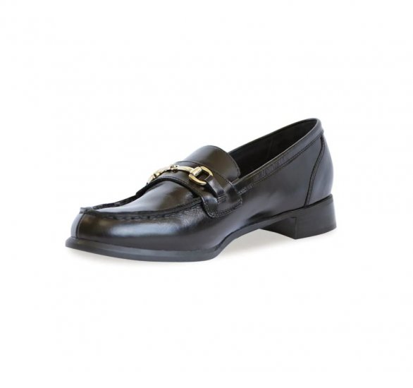 Munro Shoes | WOMEN'S GRYFFIN-Black Glazed Calf - Click Image to Close