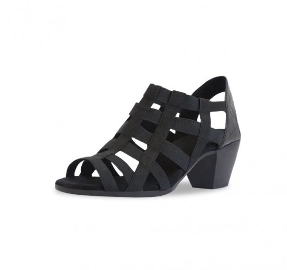 Munro Sandals | WOMEN'S CHANNING-Black Gore - Click Image to Close