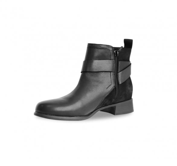 Munro Boots | WOMEN'S CHESTNUT-Black Combo - Click Image to Close