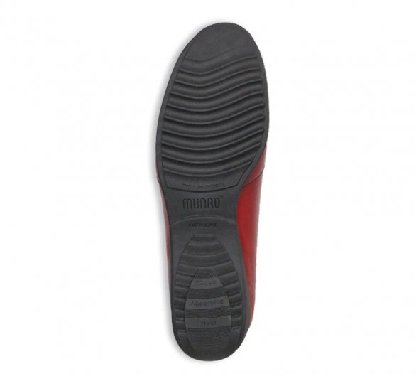 Munro Shoes | WOMEN'S BERKLEY-Red Leather - Click Image to Close