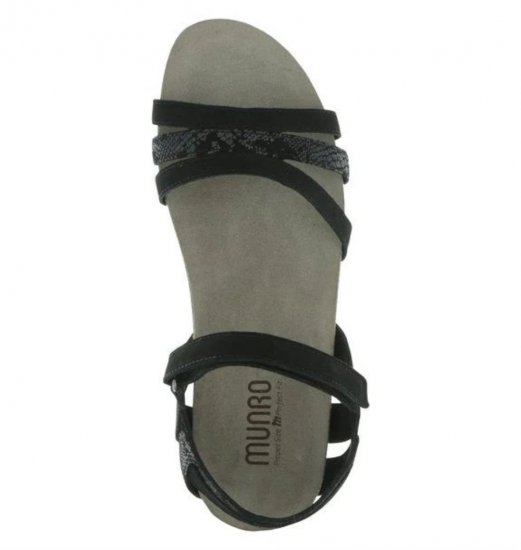 Munro Sandals | WOMEN'S SUMMER-Black Combo - Click Image to Close