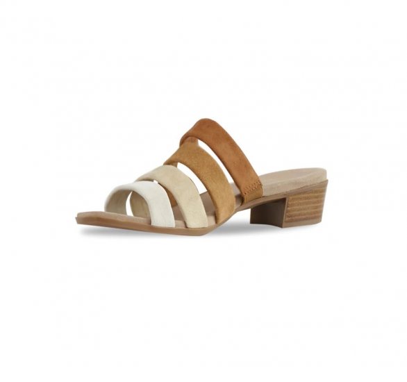 Munro Sandals | WOMEN'S ADRIANNE-Sand Kid Suede - Click Image to Close