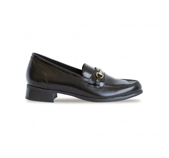 Munro Shoes | WOMEN'S GRYFFIN-Black Glazed Calf - Click Image to Close