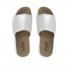 Munro Sandals | WOMEN'S CASITA-White Shimmer Fabric