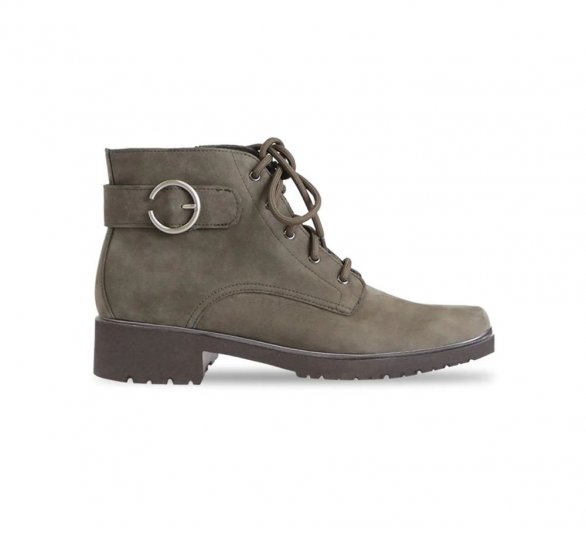 Munro Boots | WOMEN'S BRADLEY II-Moss Green Nubuck - Click Image to Close