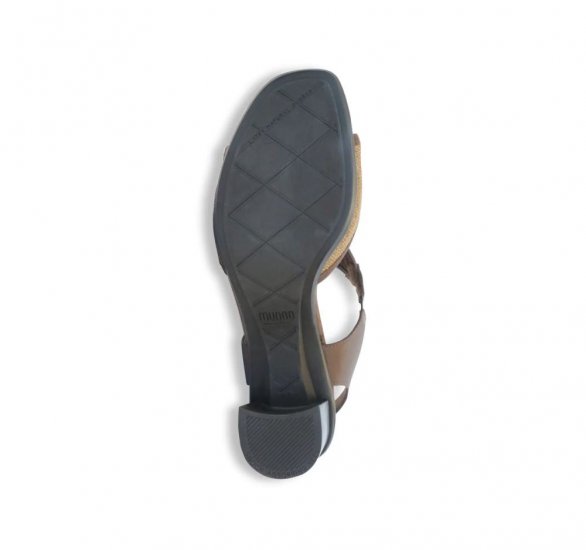 Munro Sandals | WOMEN'S WALLIS-Brown Fabric Combo - Click Image to Close