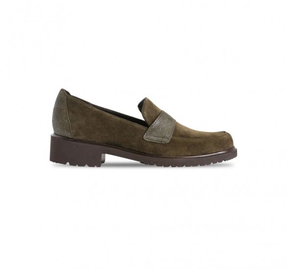 Munro Shoes | WOMEN'S GEENA-Herb Suede - Click Image to Close