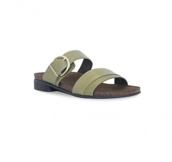 Munro Sandals | WOMEN'S MARISSA-Olive Lamb - Click Image to Close