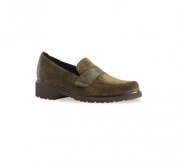 Munro Shoes | WOMEN'S GEENA-Herb Suede - Click Image to Close