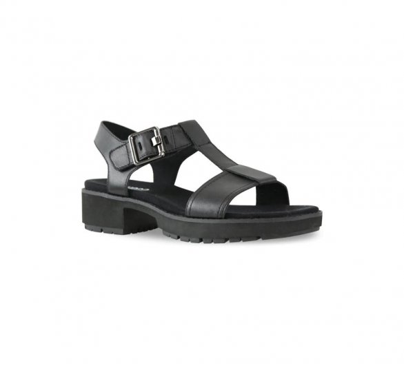 Munro Sandals | WOMEN'S MEL-Black Leather - Click Image to Close