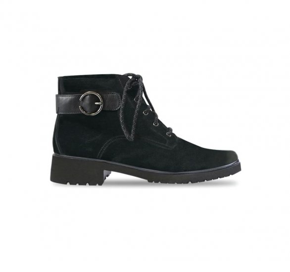 Munro Boots | WOMEN'S BRADLEY II-Black Nubuck - Click Image to Close