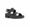 Munro Sandals | WOMEN'S TEAGAN-Black Crinkle Patent