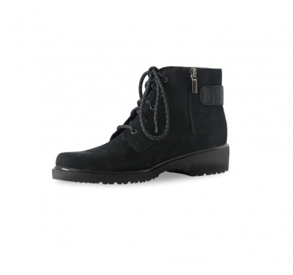 Munro Boots | WOMEN'S BRADLEY II-Black Nubuck - Click Image to Close